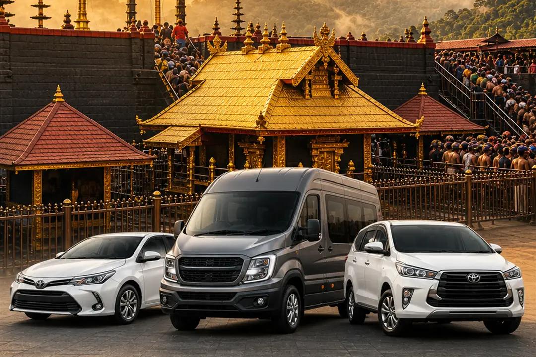 Sabarimala Pilgrimage Taxi Service from Kochi Airport & Ernakulam