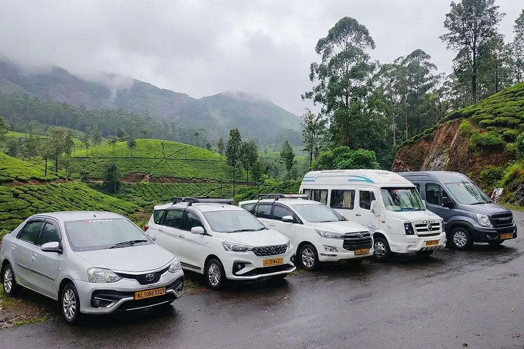 Kochi to Munnar Cab Service & Kerala Holiday Tour Packages